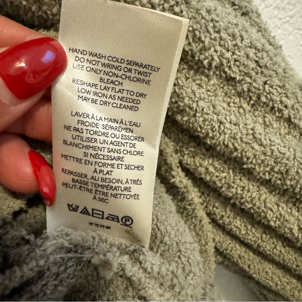 Free People Women's Cabin Fever Pullover. Gray/Tope Color. Size XS - Picture 12 of 15